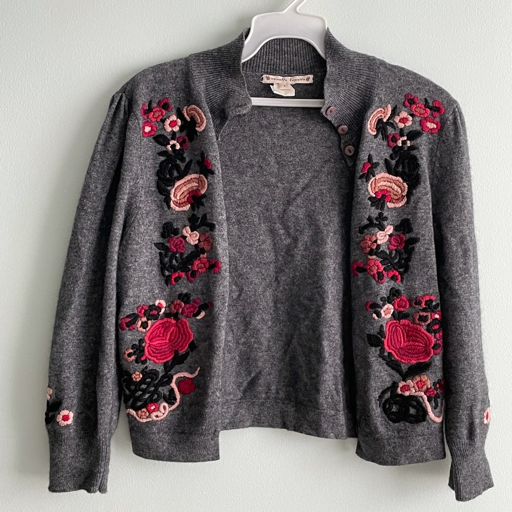 Nanette Lepore Grey Cardigan